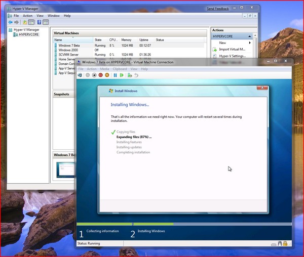 windows server 2008 не загружается