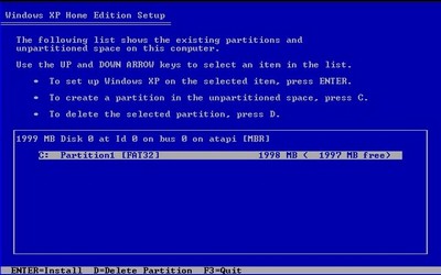 как восстановить windows server 2003